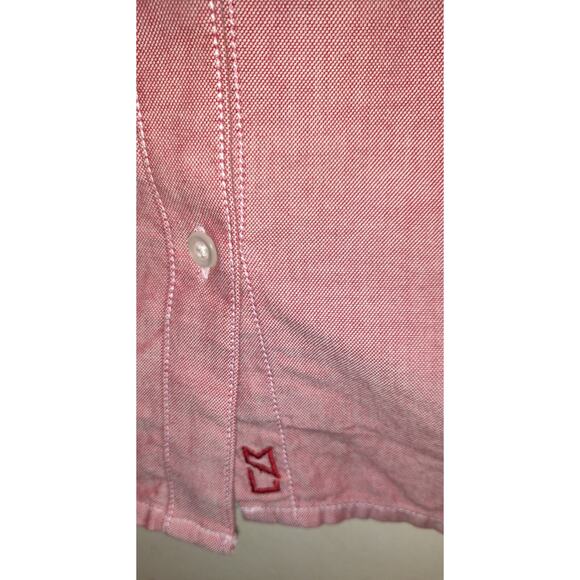 Ohio State Womens Oxford Shirt CUTTER & BUCK XL Button Up RED CHECKER Buckeyes - Picture 5 of 16